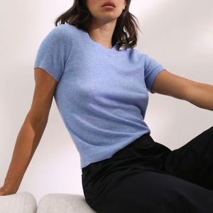 NWT Everlane cashmere sweater tee